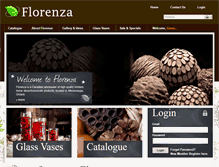 Tablet Screenshot of florenza.com